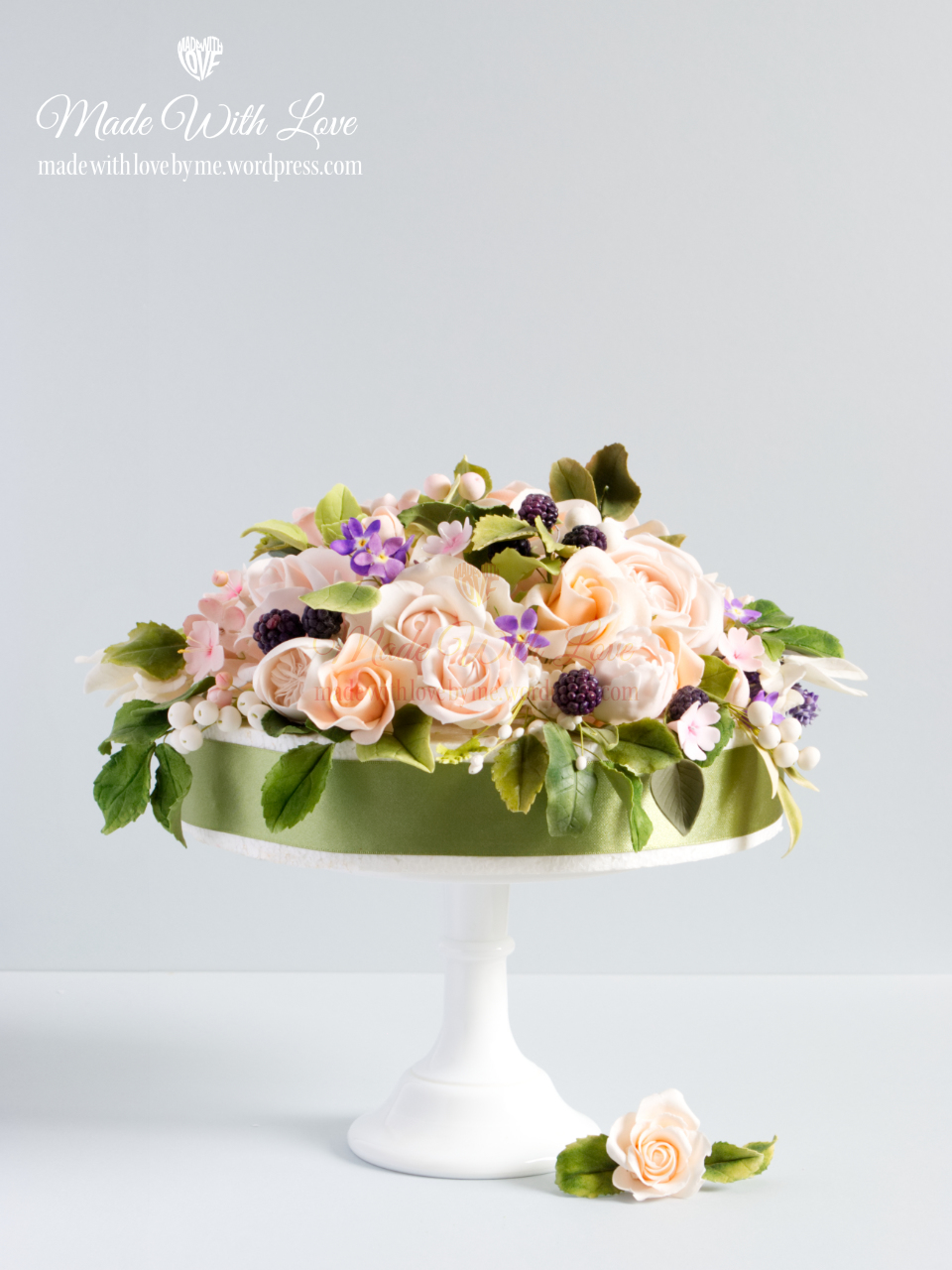 Floral Overflow Cake